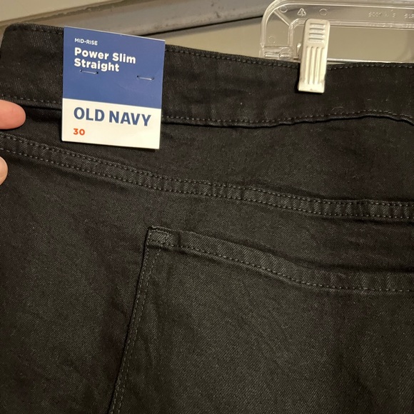 NWT Power Slim Straight Jeans Black - Picture 3 of 4